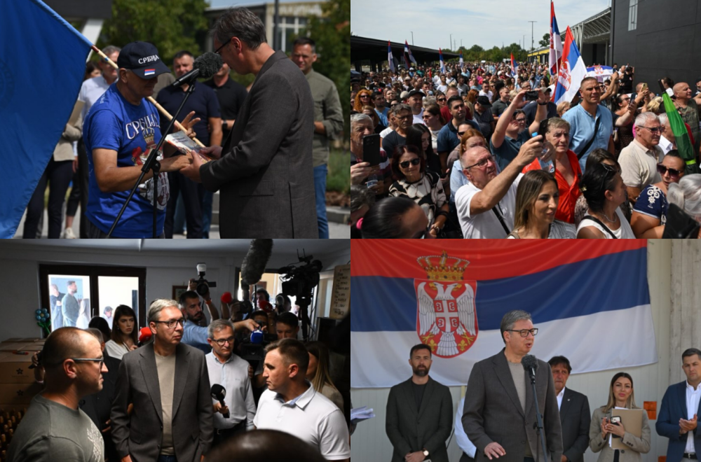Vučić tours Rasina District: "Around &euro;6 million is being invested in roads in Brus alone" VIDEO