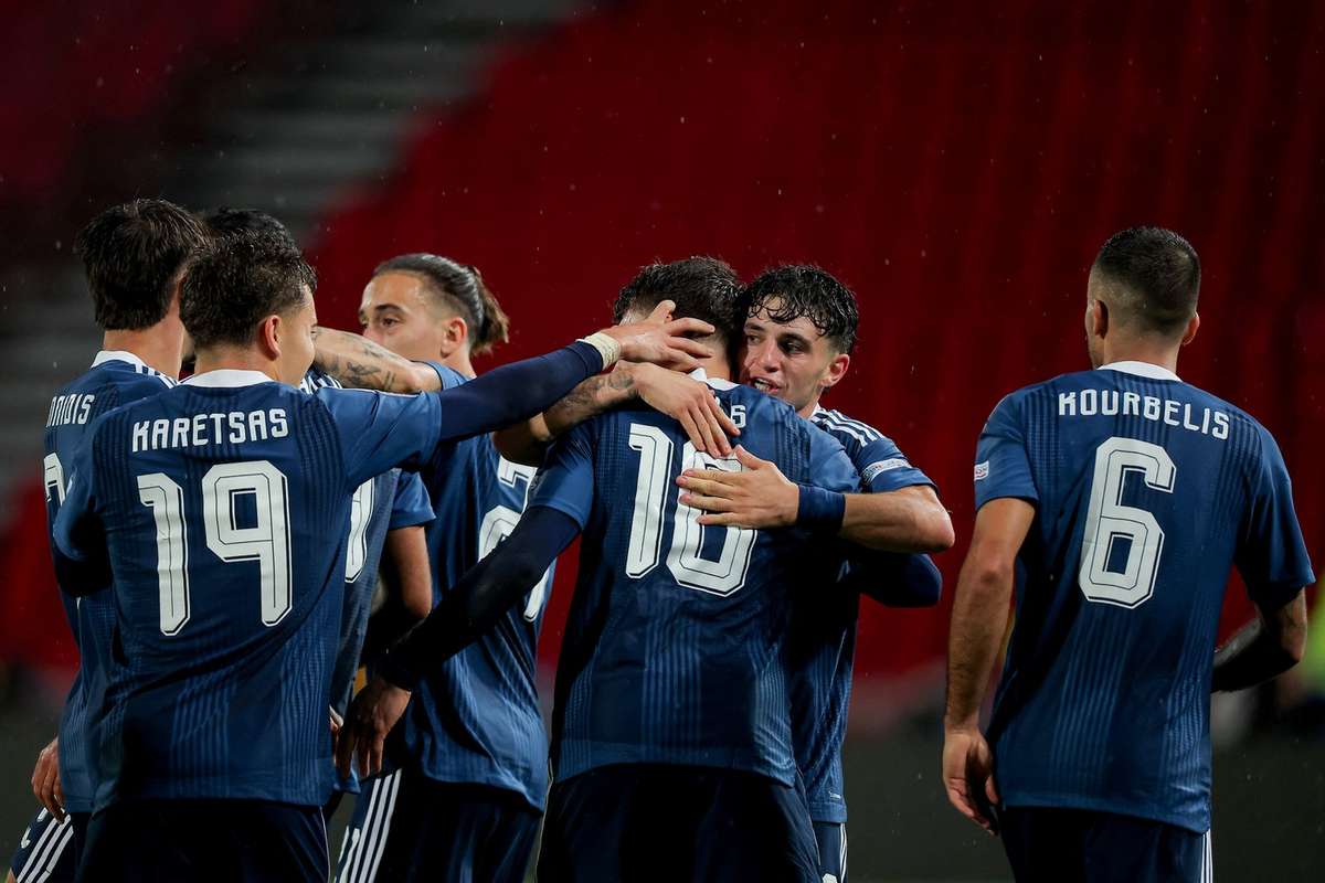 Greece mount comeback to claim late win at Serbia in Nations League opener