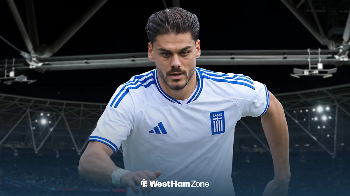 The West Ham traits Greek media pinpointed in Konstantinos Mavropanos' Serbia show